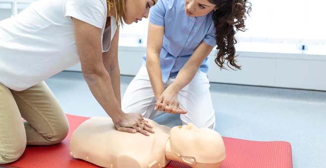 Treinamento para Ressuscitação Cardiopulmonar RCP